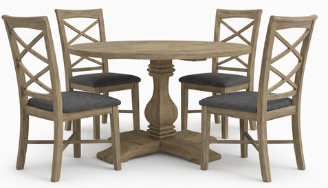 Maine Rd Dining Table 130 (single pedestal)